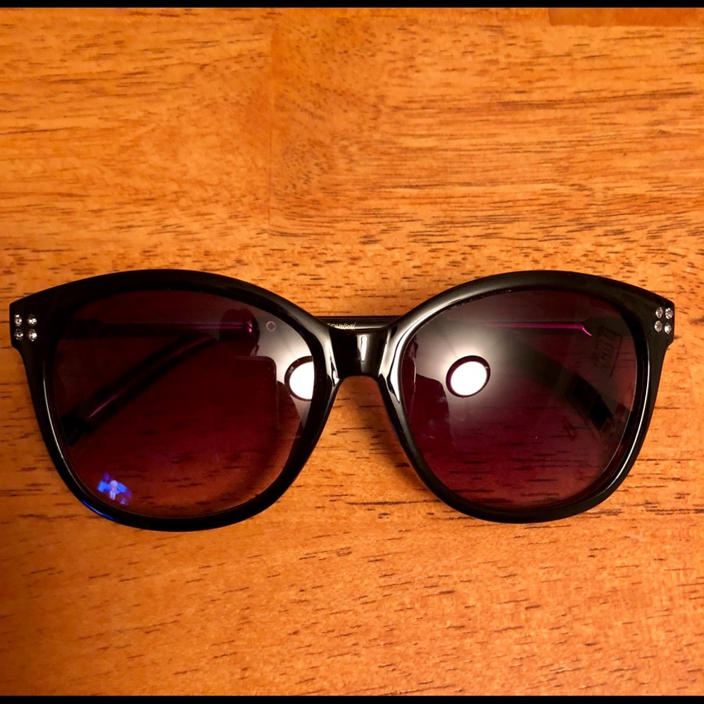 Betsey Johnson sunnies with rhinestones